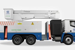 Lion8 Bucket Truck Rendering Background