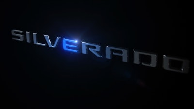 As far as pictures, Chevy would only reveal some badging when announcing its electric Silverado.