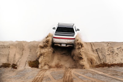 Rivian has been marketing the all-electric R1T as a recreational pickup. Its price tag is 43% higher than the Lordstown all-electric Endurance pickup which is intended for commercial use.