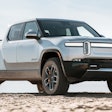 Yes, the Rivian R1T is super fast with an advertised zero to 60 time of three seconds, and it's also super heavy which will cost you a lot more at the DMV.