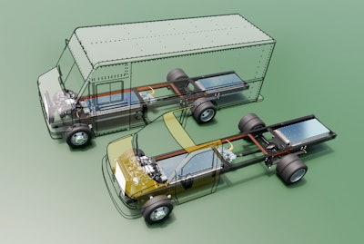 Lightning e-chassis all-electric van commercial EV