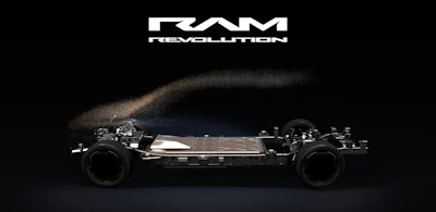 Ram all-electric van