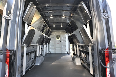 E-Transit cargo space