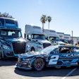 Freightliner eCascadia NASCAR Busch Light Clash Coliseum