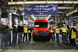E-Transit coming off line in Kansas City plant