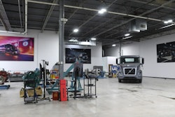 Volvo Trucks North America’s new training facility in Tinley Park, Ill.
