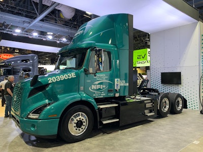 NFI Industries' Volvo VNR electric
