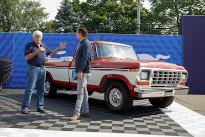 Jay Leno Walmart Ford Pro 22 Dream Cruise 04