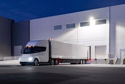 Tesla Semi loading dock