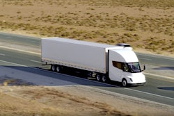 Tesla Semi highway