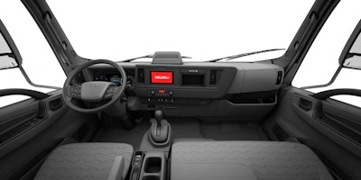 Isuzu 2025 N-Series NRR EV interior