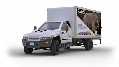 The Z-19 Electric Bucket Truck will also be on display at ACT