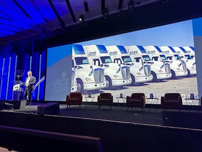 John Rich of Paccar at ACT Expo