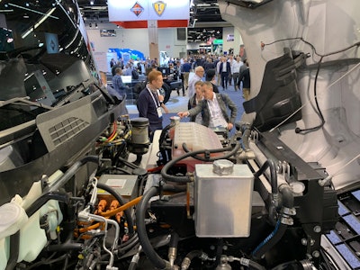 Hexagon Purus system in a Hino