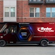 RyderElectric+ will largely focus on light and medium-duty EVs like GM's all-electric BrightDrop van shown above.