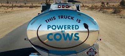 Shell truck