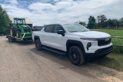 2024 Chevy Silverado EV Work Truck with 9,000 lb. load