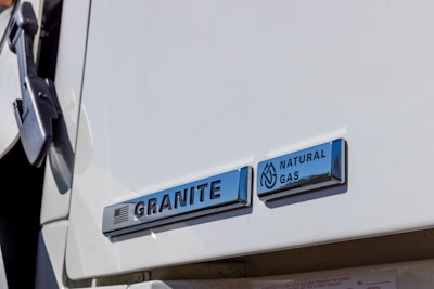 Mack Granite Cng Badging