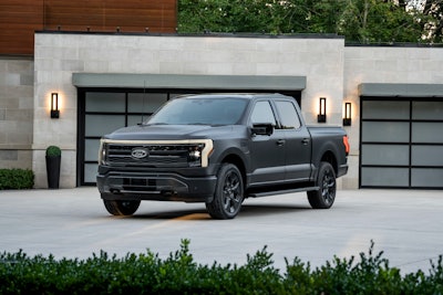 F 150 Lightning Platinum Black Driver Side