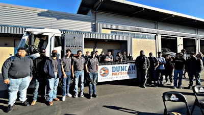 Mack Trucks LR Electric provided to Duncan Polytechnical