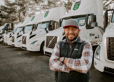 Ariel Ramos with IMC tractors