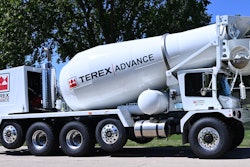 Terex Advance Commander FD5000 front discharge mixer truck