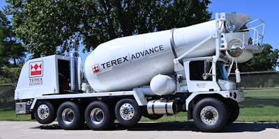 Terex Advance Commander FD5000 front discharge mixer truck