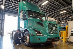 Volvo VNR electric truck