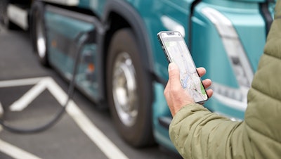 Volvo Trucks charging app