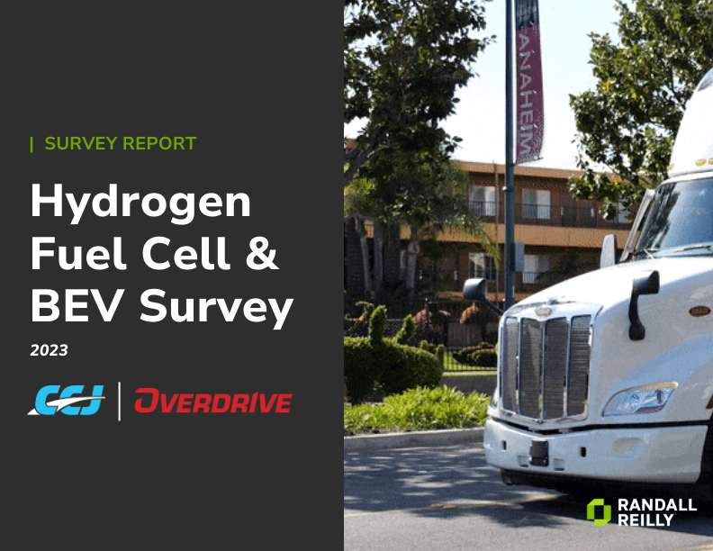 Overdrive And Ccj 2023 Hydrogen Fuel Cell And Bev Survey