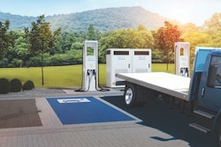 Navistar next charging rendering