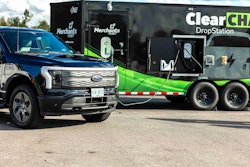 Merchants Fleet EV Pickup Charging.