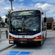 A bus with a ground assembly for wireless charging