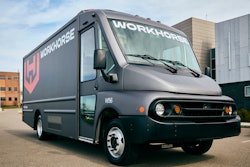 Workhorse Group van in a parking lot
