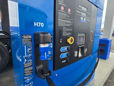 FirstElement Fuels hydrogen pump