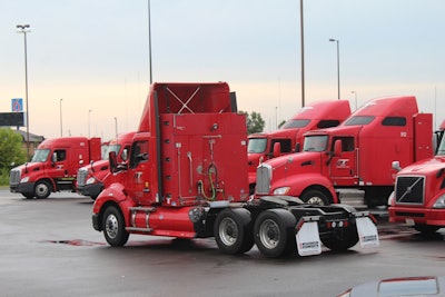 Paper Transport natural gas trucks