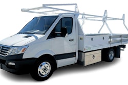 The GreenPower EV Star Utility Truck.