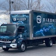 Rizon truck in the parking lot