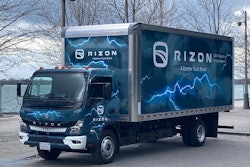 Rizon truck in the parking lot
