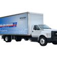 ROUSH CleanTech propane fuel tank truck parked