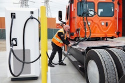 electric truck charging