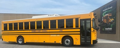 GreenPower BEAST battery-electric school bus