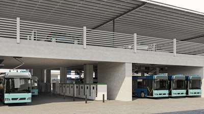 ALP Bus Depot Building Rendering