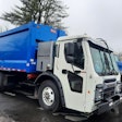 Portland Maine's Mack LR Electric refuse truck