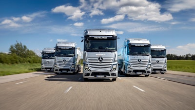 INEOS Inovyn HD hydrogen trucks testing