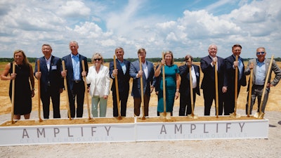 Amplify joint venture battery plant groundbreaking