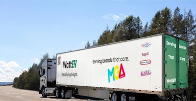 WattEV's MGA-branded trailer