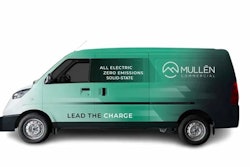 Mullen One EV cargo van with solid state batteries