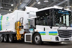 A Hyzon hydrogen-powered truck.