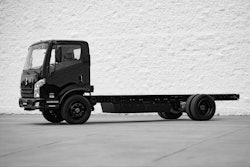 Bollinger B4 chassis cab emergency vehicle